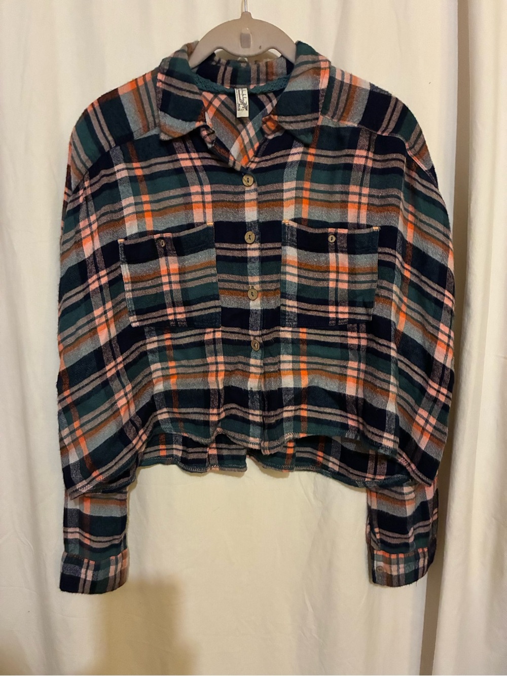 Free People Button Down Flannel